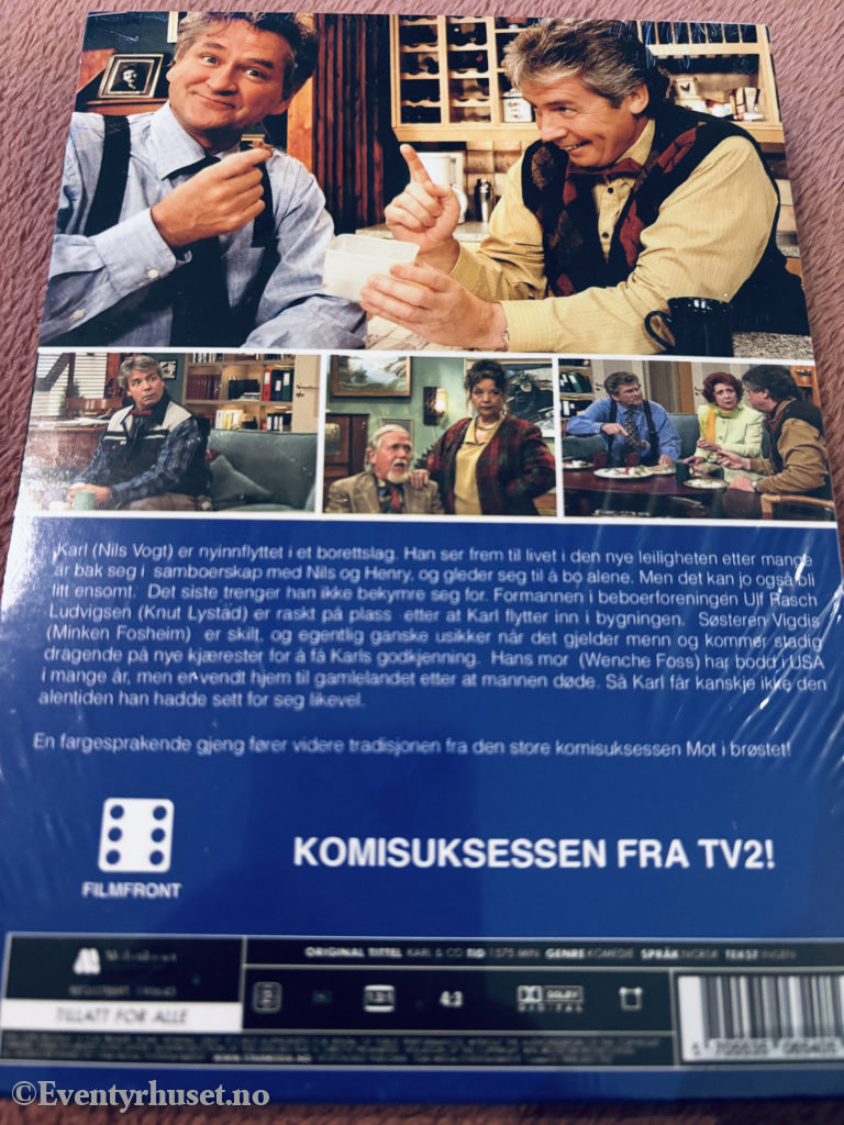 Karl & Co. DVD samleboks. Ny i plast!