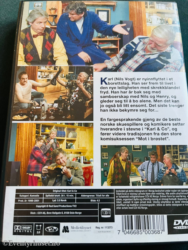 Karl & Co. Dvd Samleboks.