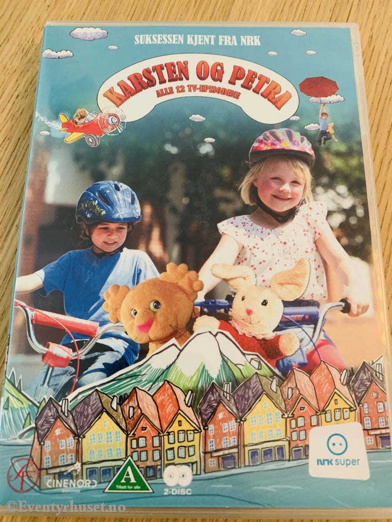 Karsten Og Petra. Alle 12 Tv-Episodene (Nrk). 2012. Dvd. Dvd