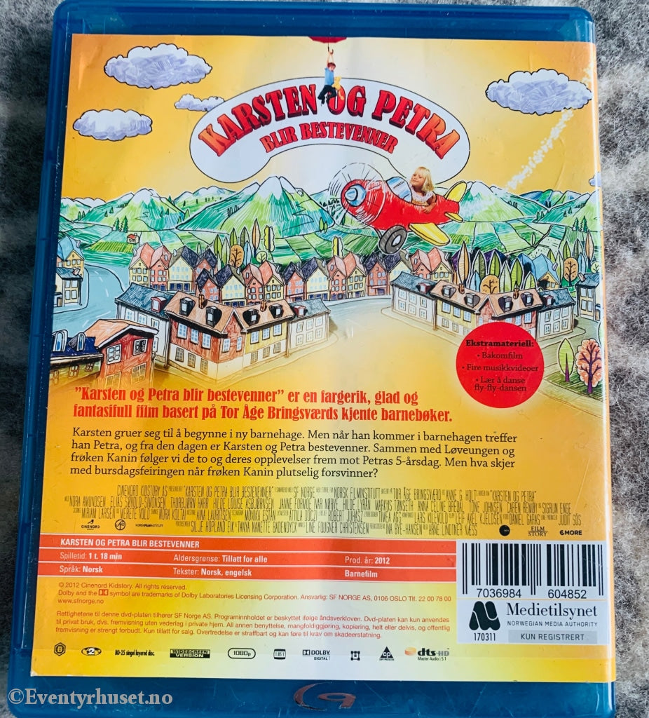 Karsten Og Petra Blir Bestevenner. 2012. Blu-Ray. Blu-Ray Disc