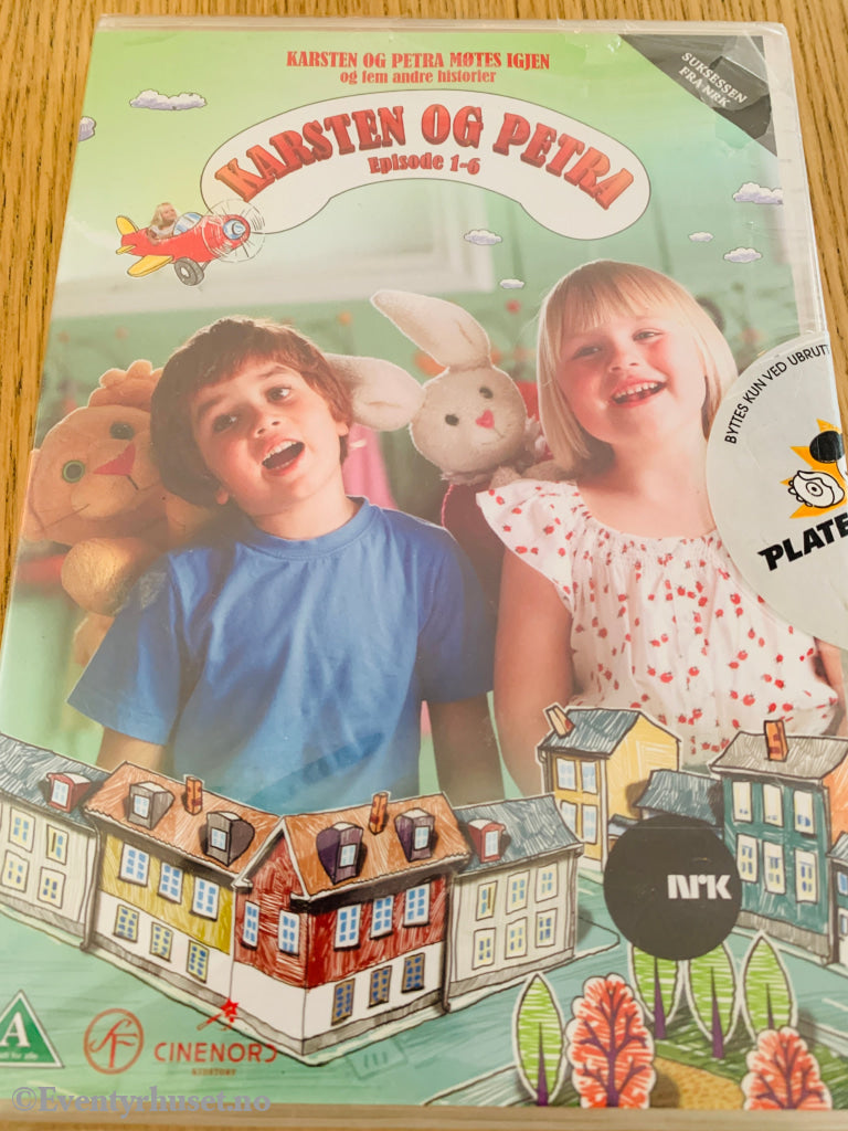 Karsten og Petra – Episode 1–6 (2007). DVD. Ny i plast!
