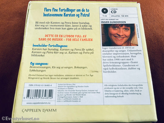 Karsten Og Petra Har Det Gøy. Lydbok På Cd.