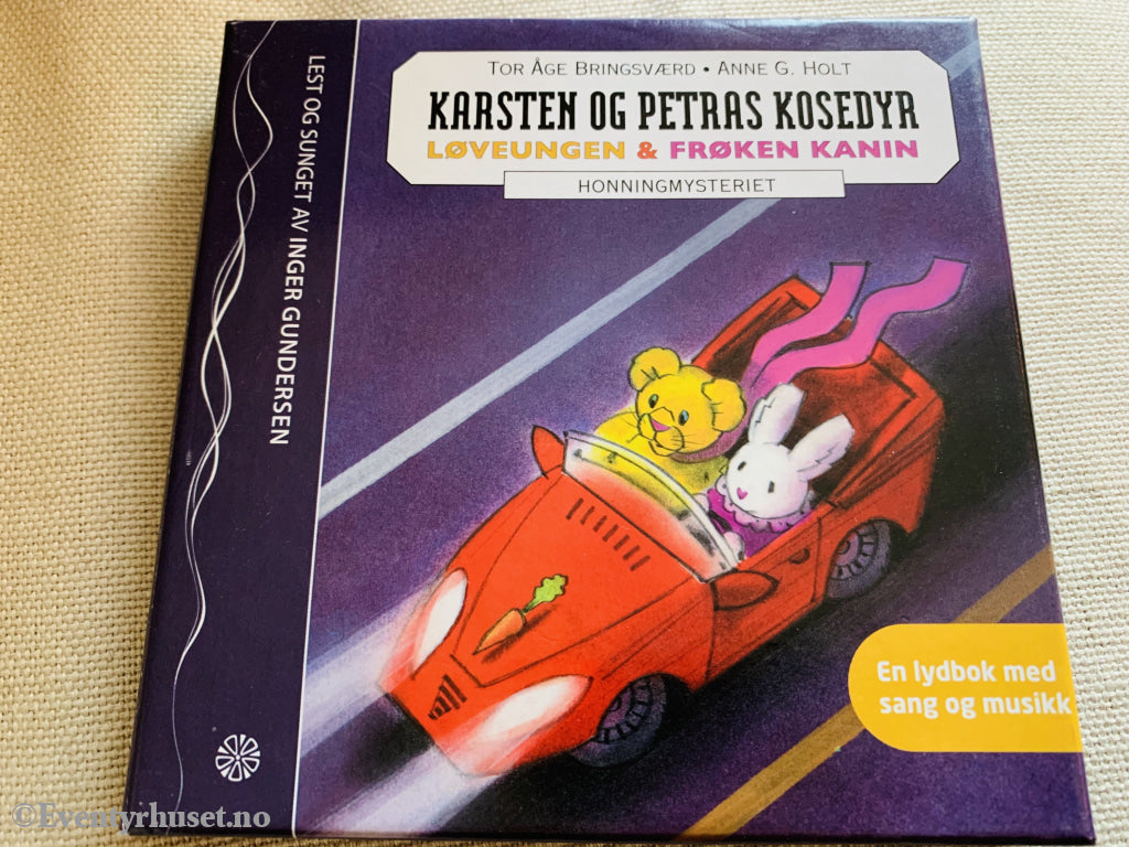 Karsten Og Petra - Løveungen & Frøken Kanin. Lydbok På Cd.