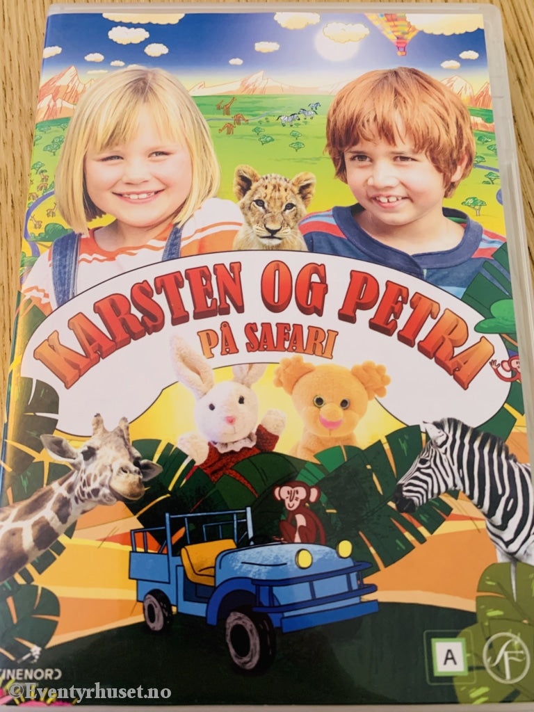 Karsten Og Petra På Safari. Dvd. Dvd