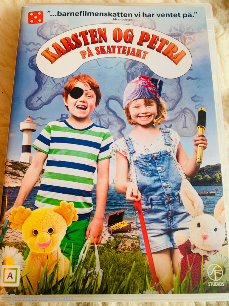 Karsten og Petra på skattejakt. 2018. DVD.