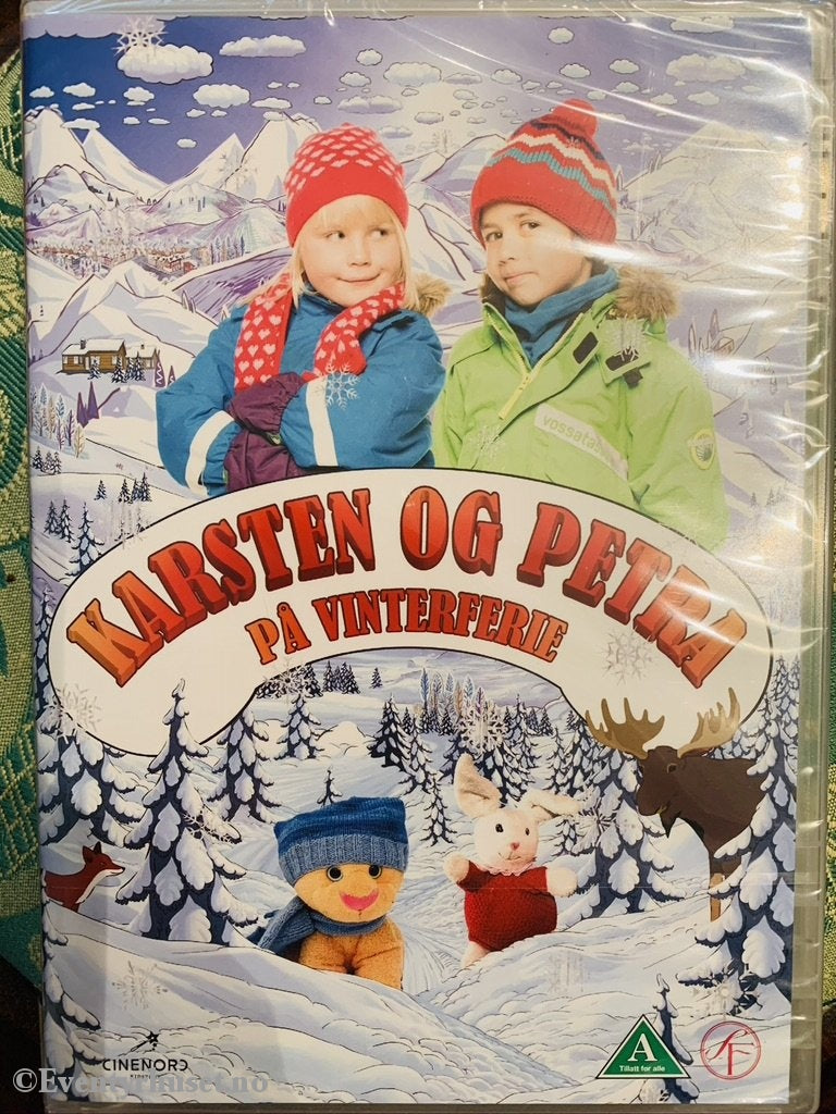 Karsten Og Petra På Vinterferie. 2014. Dvd. Ny I Plast! Dvd