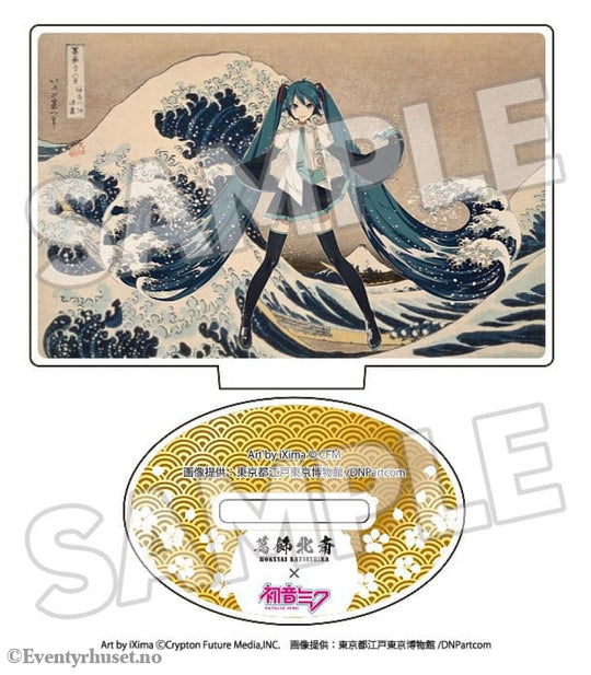 Katsushika Hokusai x Hatsune Miku Acrylic Figure 5 cm Blind Box Assortment (8) Manga & Anime