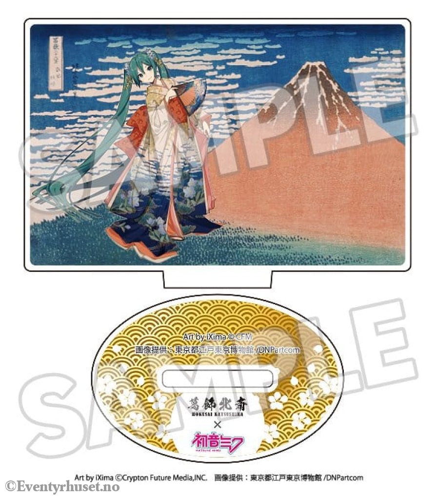 Katsushika Hokusai x Hatsune Miku Acrylic Figure 5 cm Blind Box Assortment (8) Manga & Anime