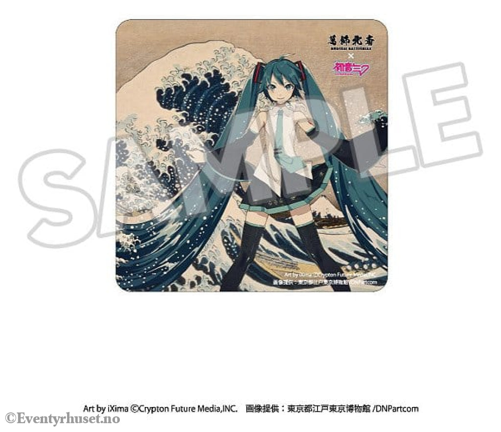 Katsushika Hokusai x Hatsune Miku Car Magnet Thirty-six Views of Mount Fuji/The Great Wave off Kanagawa Home & Gifts