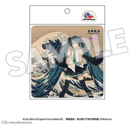 Katsushika Hokusai x Hatsune Miku Car Magnet Thirty-six Views of Mount Fuji/The Great Wave off Kanagawa Home & Gifts