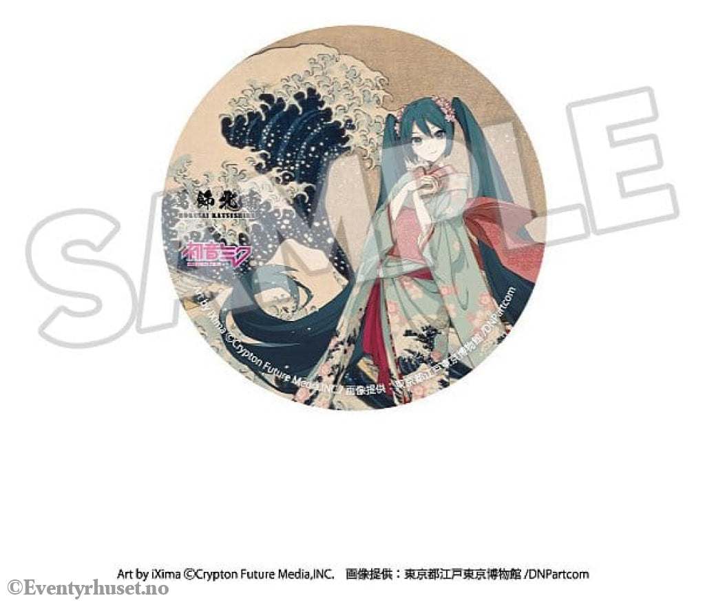 Katsushika Hokusai x Hatsune Miku Pins 6 cm Blind Box Assortment (8) Manga & Anime