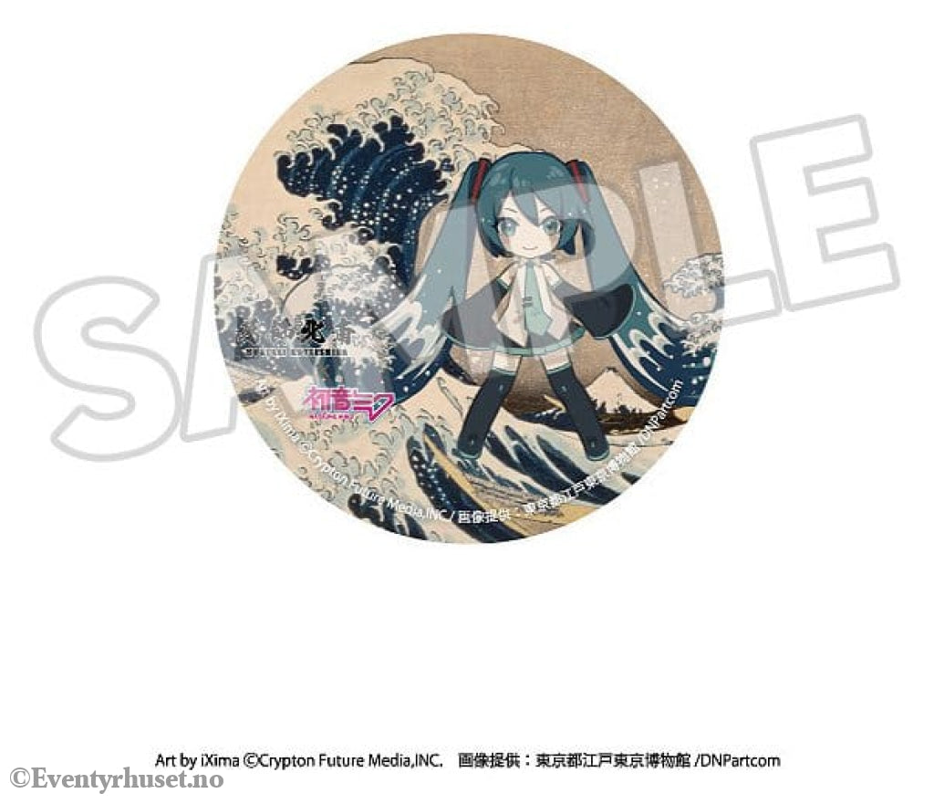 Katsushika Hokusai x Hatsune Miku Pins 6 cm Blind Box Assortment (8) Manga & Anime
