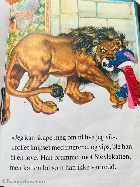Katten Med Støvlene. 1980. Eventyrbok
