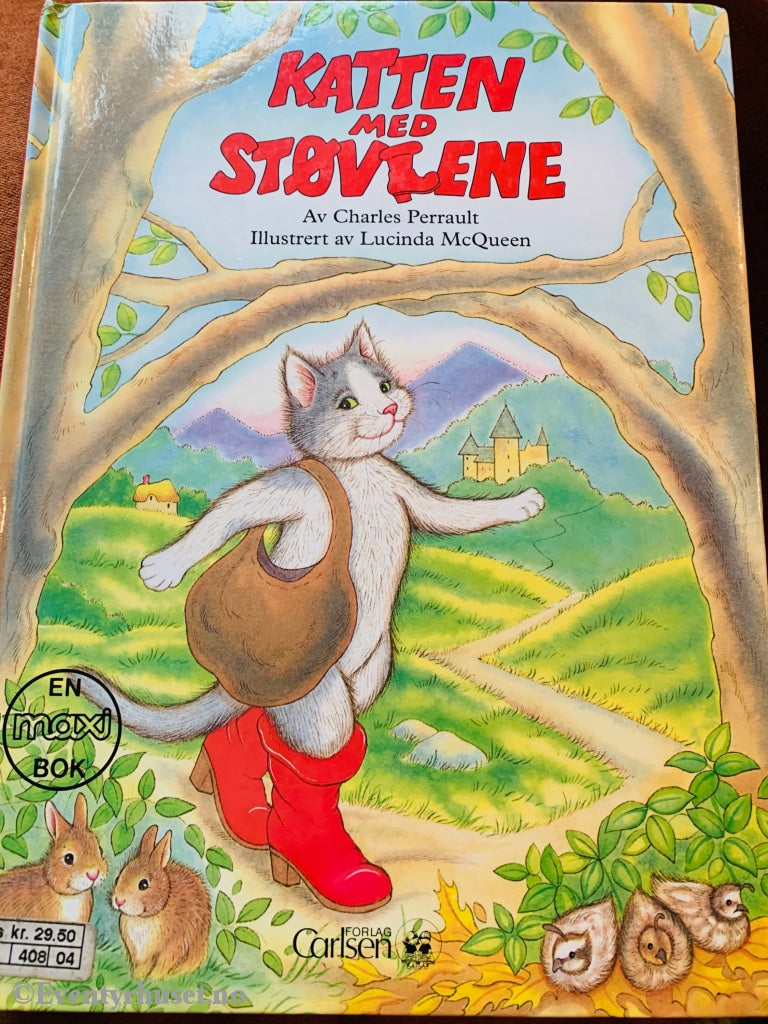 Katten Med Støvlene (En Maxi Bok). 1990. Fortelling