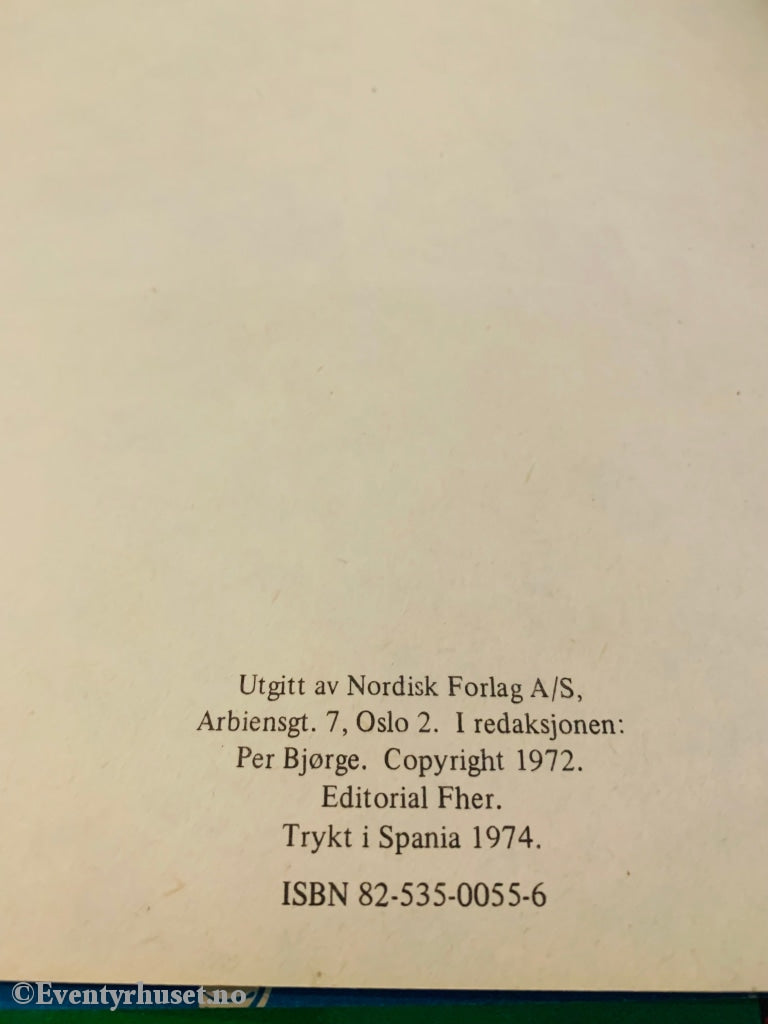 Katten Med Støvlene. Et Klassisk Eventyr Som Tegneserie. 1974. Eventyrbok