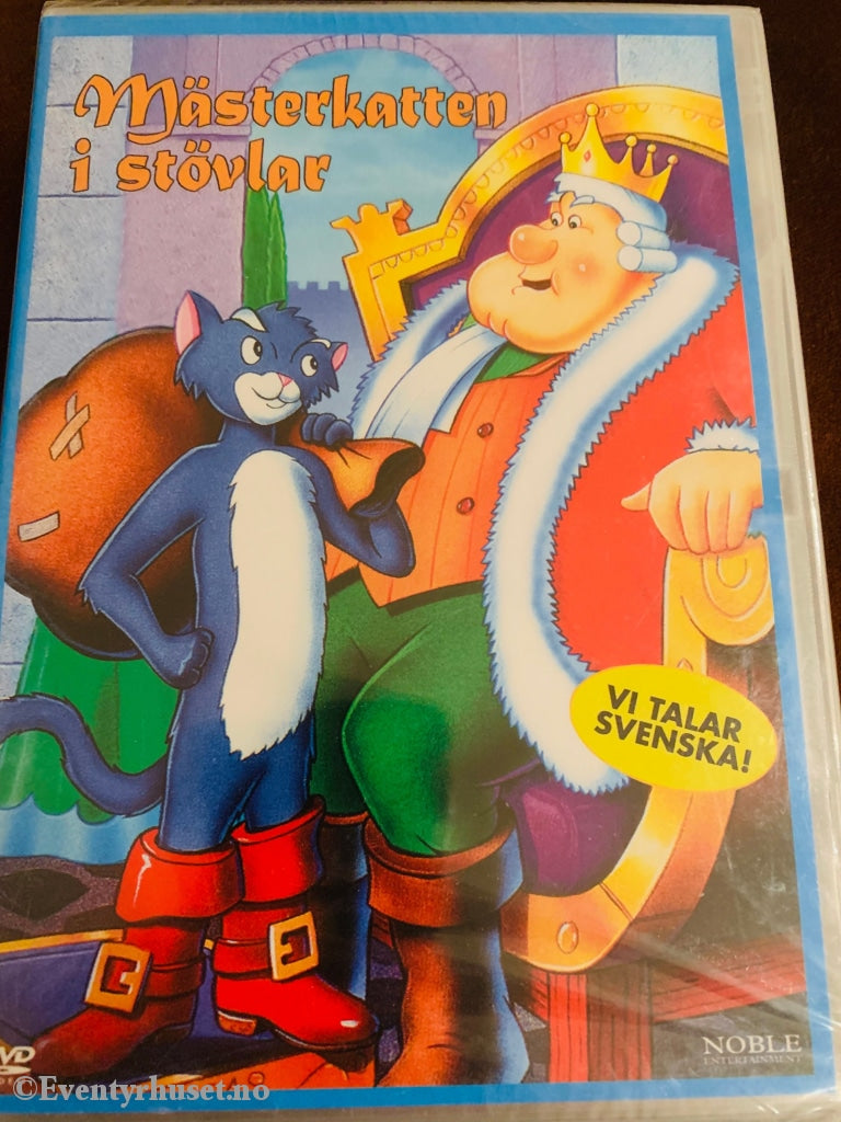 Katten Med Støvlene (Svensk). Dvd. Ny I Plast! Dvd