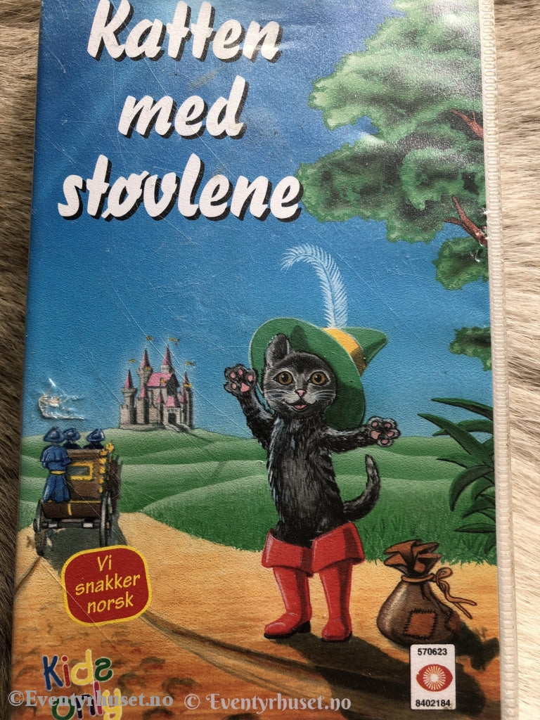 Katten Med Støvlene. Vhs. Vhs