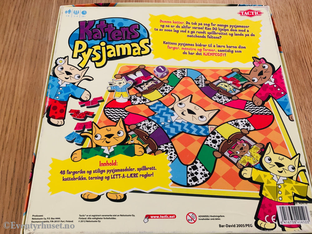 Kattens Pysjamas (2000-tallet) . Brettspill.