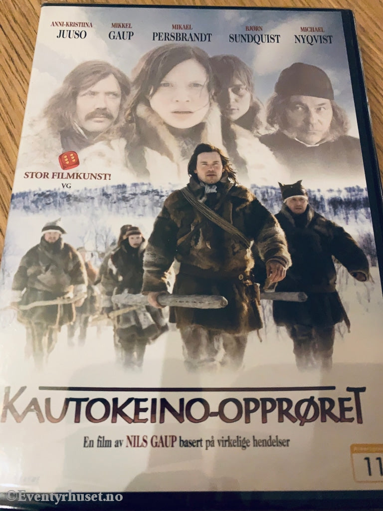 Kautokeino-Opprøret. Dvd. Ny I Plast! Dvd