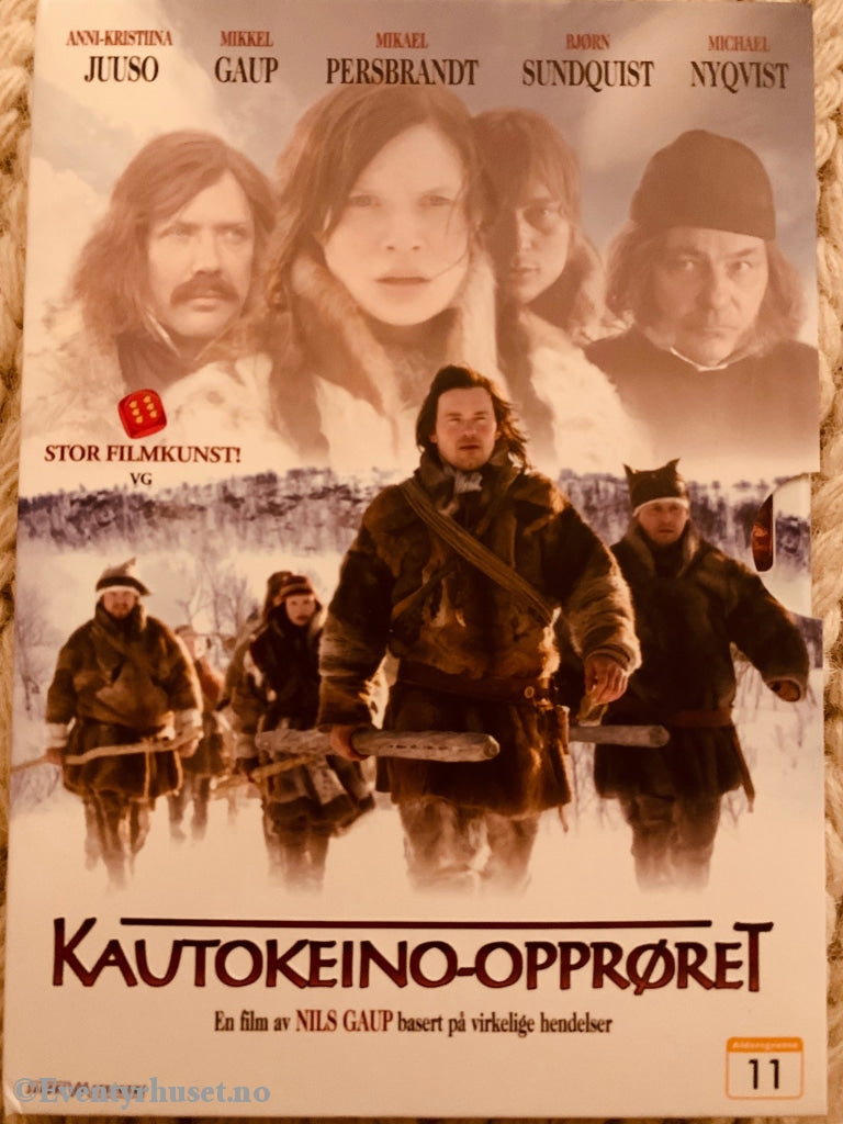 Kautokeino-Opprøret. Dvd Slipcase. 2008.