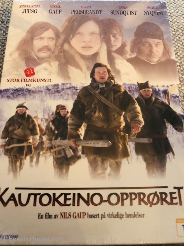 Kautokeino-Opprøret. Dvd Slipcase. 2008. Ny I Plast!