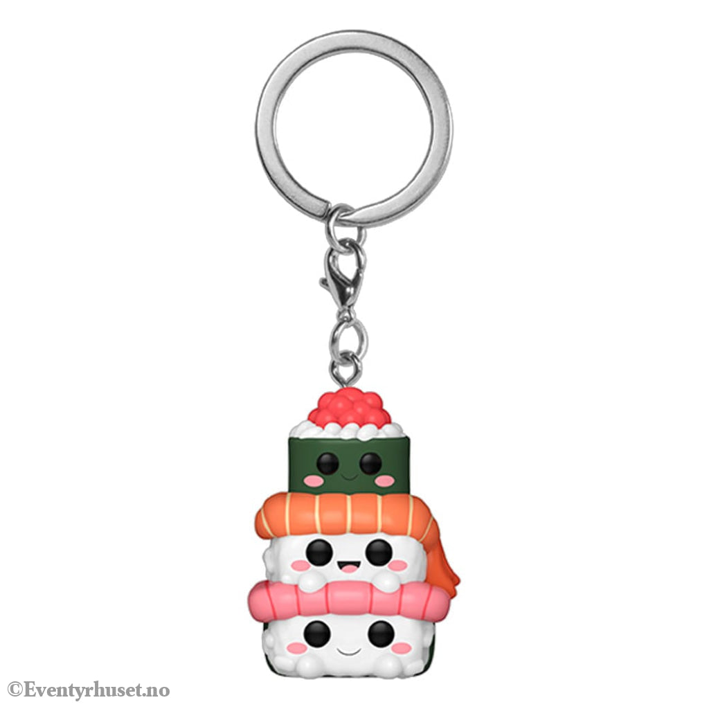 Kawaii Foodies Pocket POP! Vinyl Keychains 4 cm Sushi Stack Display (12) Fashion & Accessories