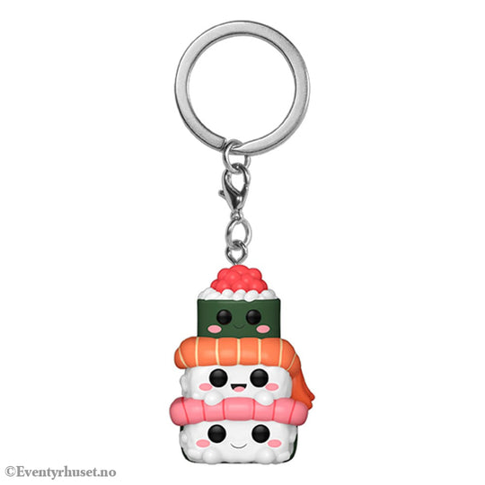 Kawaii Foodies Pocket POP! Vinyl Keychains 4 cm Sushi Stack Display (12) Fashion & Accessories