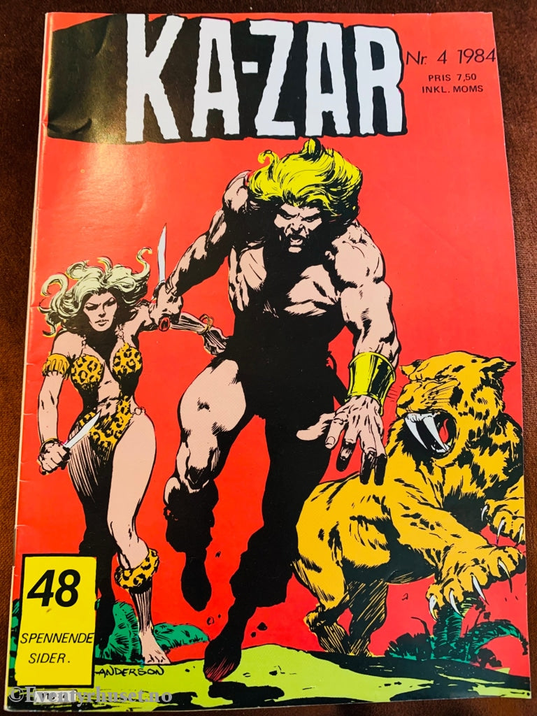 Kazar. 1984/04. Tegneserieblad