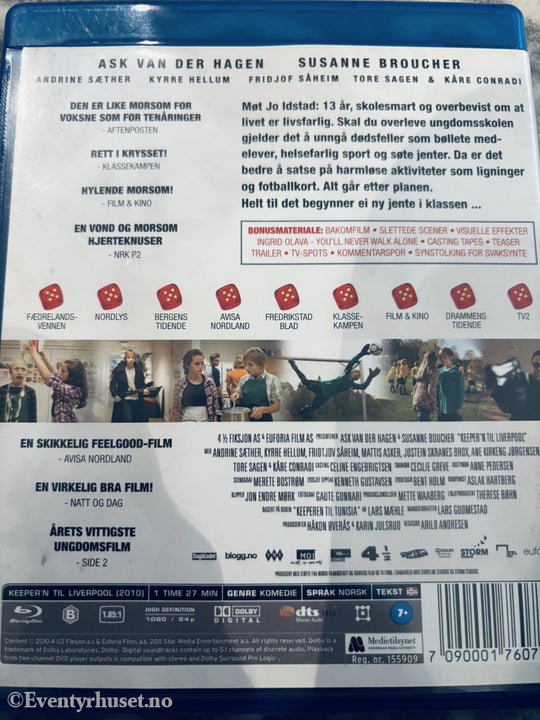 Keeper'n til Liverpool. Blu-ray.