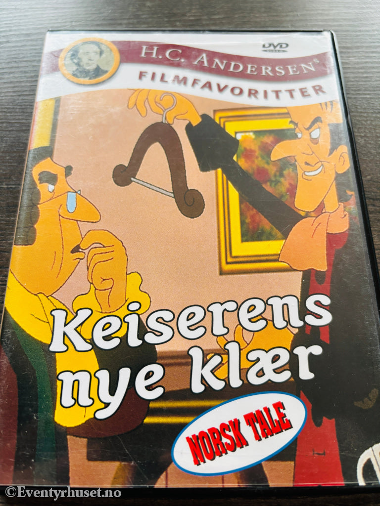 Keiserens nye klær. DVD.