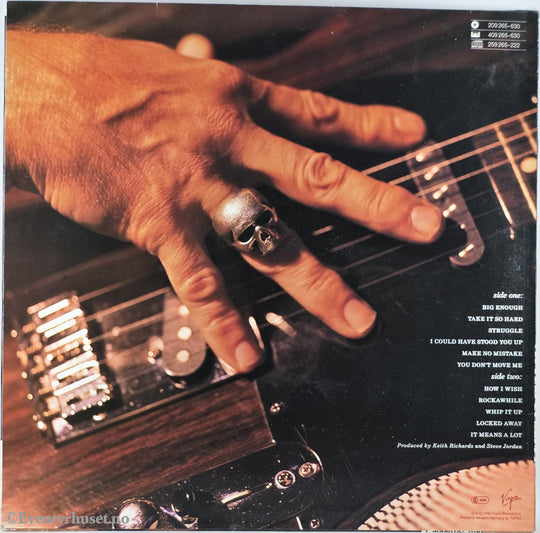 Keith Richards. 1988. Talk Is Cheap . LP.