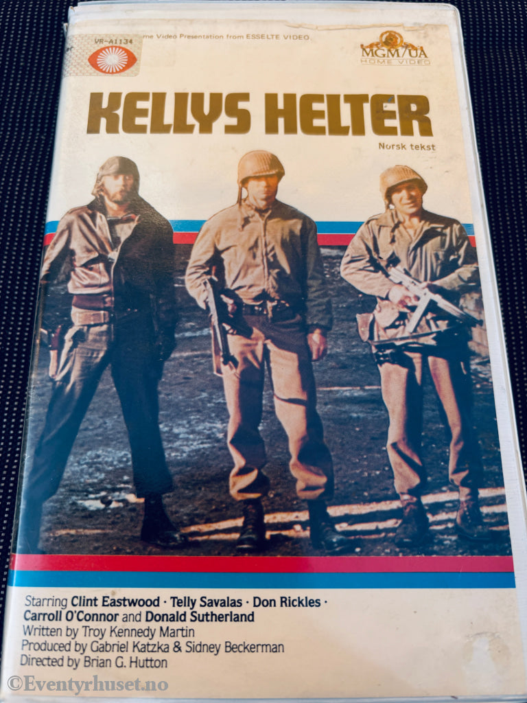 Kellys helter. 1982. VHS Big Box. VHS