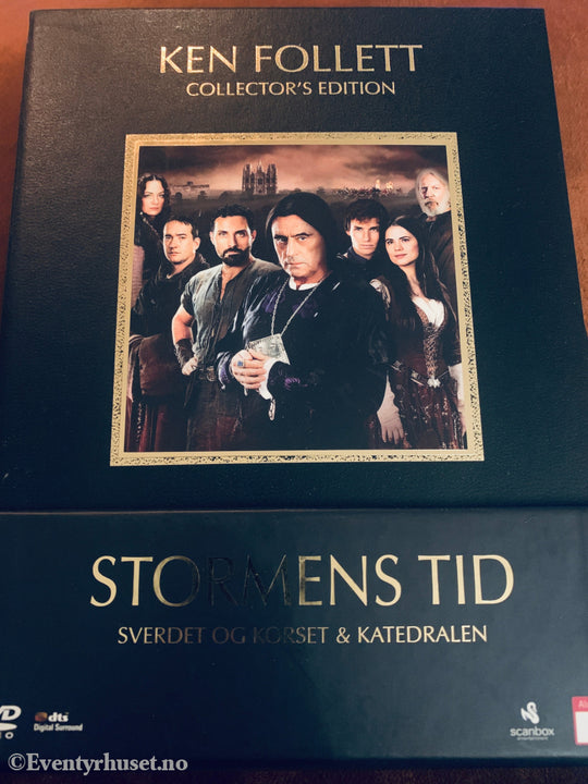 Ken Follett - Stormens tid. DVD samleboks.