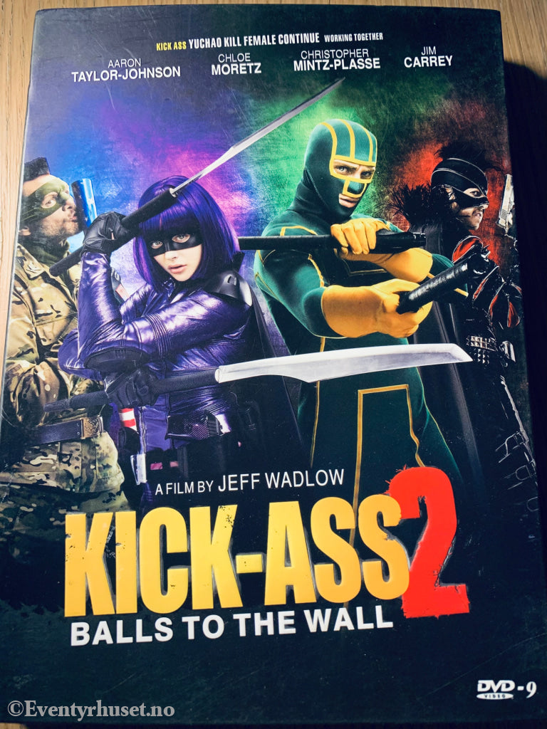 Kick-Ass 2. 2013. Dvd Slipcase.