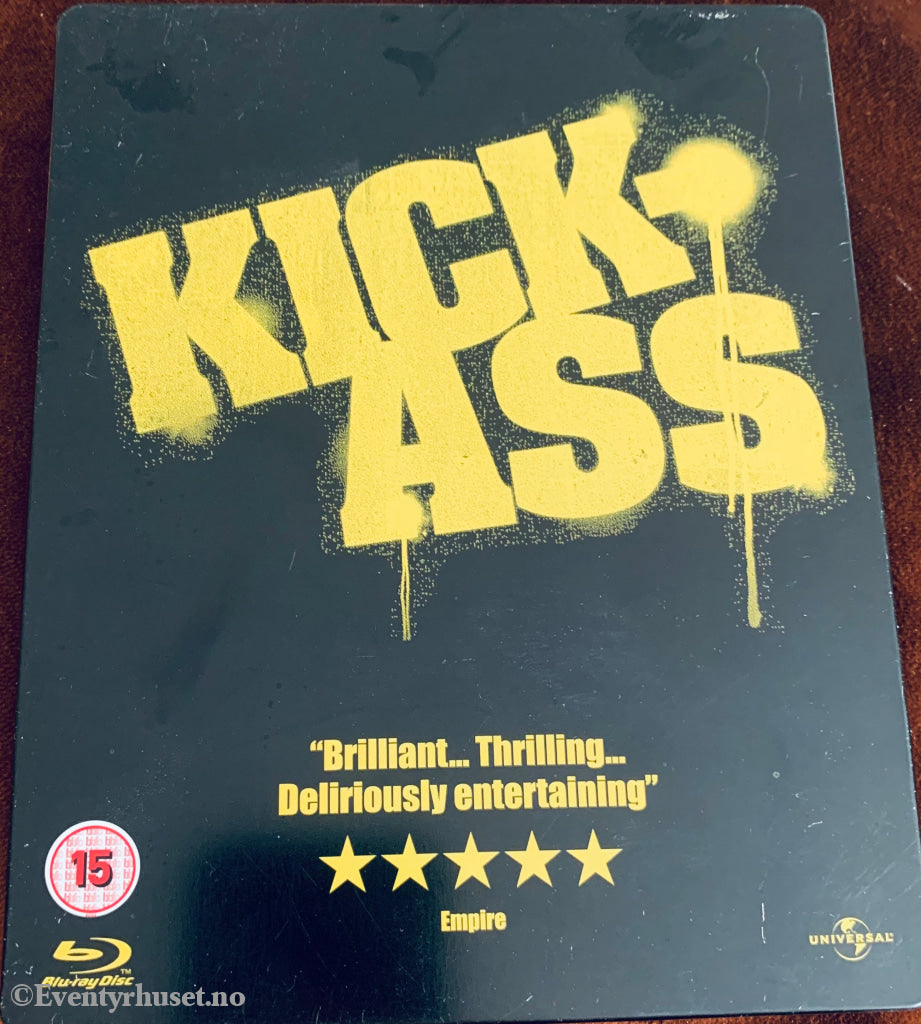 Kick Ass. Blu-Ray Steelbox. Blu-Ray Disc