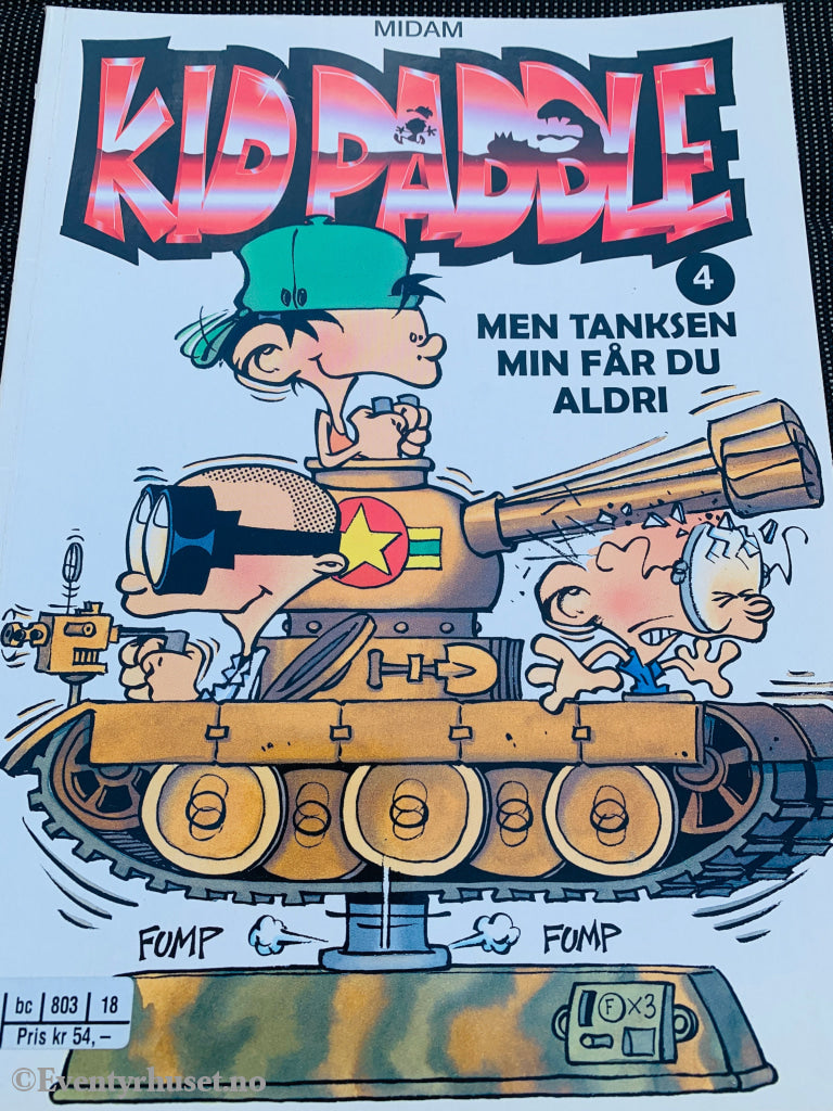 Kid Paddle 4 – Men tanksen min får du aldri (ca. 2005). Tegneseriealbum.