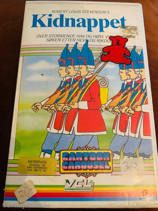 Kidnappet. 1979. VHS Big Box.