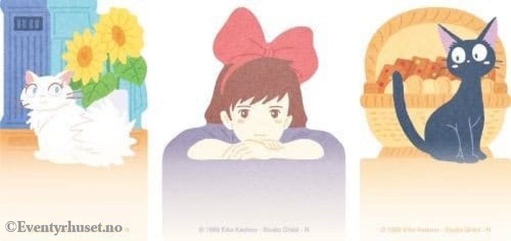 Kiki´s Delivery Service Memo Set Kiki Jiji & Licy Home & Gifts