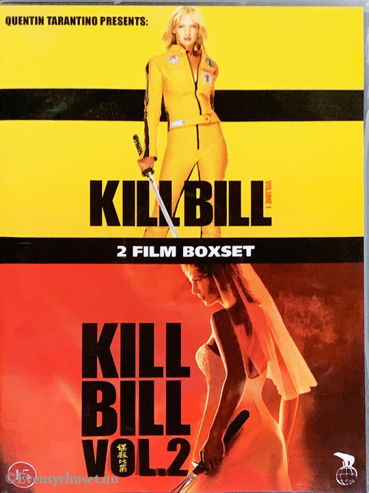 Kill Bill Vol. 1 & 2. Dvd Samleboks.