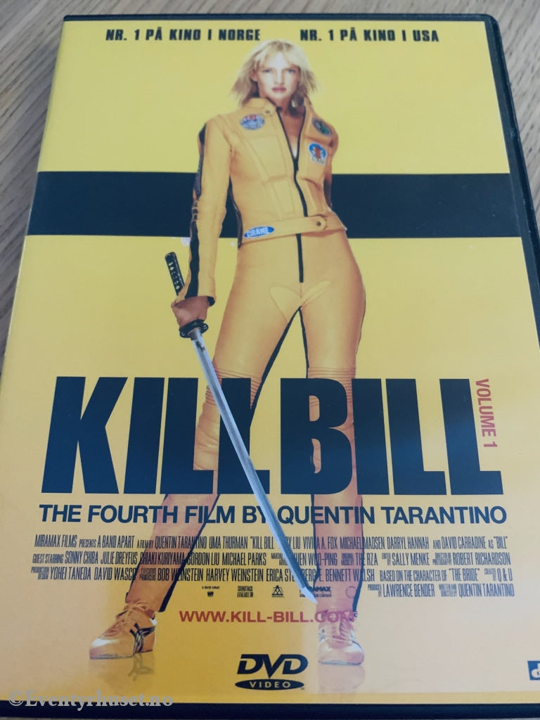 Kill Bill Vol. 1. 2003. Dvd. Dvd