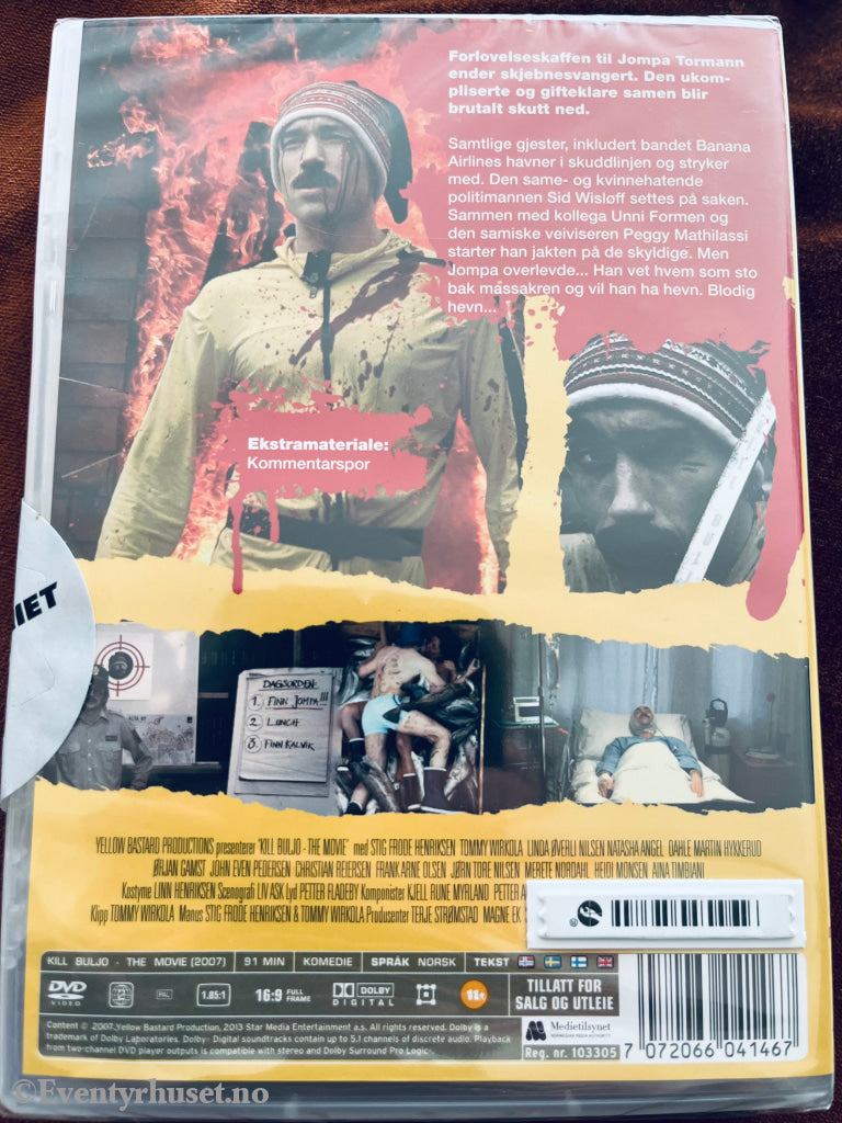 Kill Buljo. Dvd. Ny I Plast! Dvd
