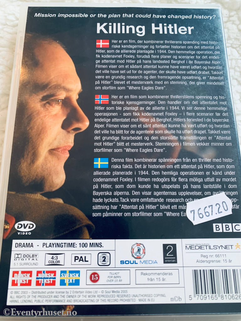 Killing Hitler (2003). DVD.