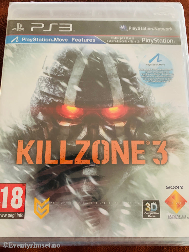 Killzone 3. PS3. Ny i plast!