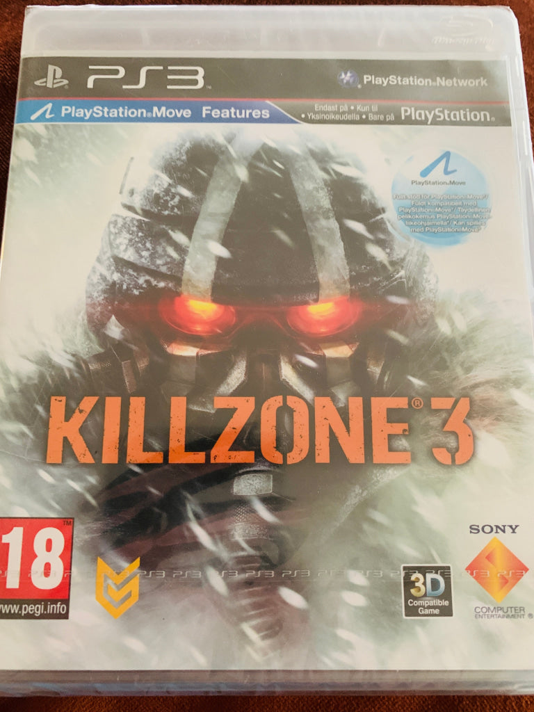 Killzone 3. PS3. Ny i plast!