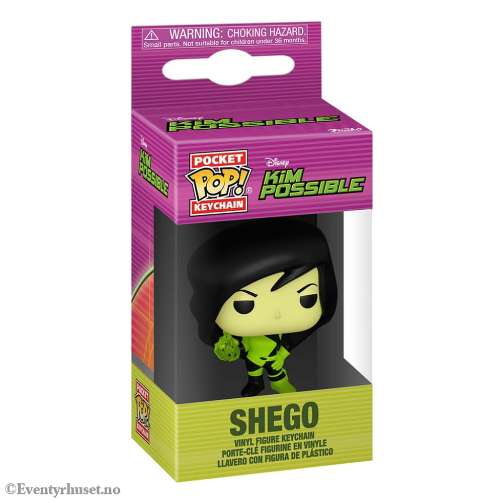 Kim Possible POP! Vinyl Keychains 4 cm Shego Display (12) Fashion & Accessories