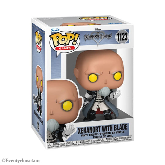 Kingdom Hearts POP! Games Vinyl Figure Xehonort w/Blade 9 cm Collectibles