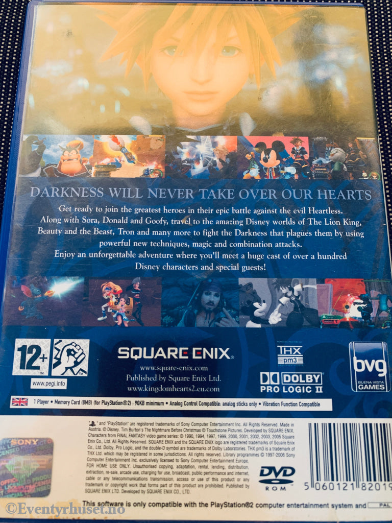 Kingdom Hearts. PS2-spill