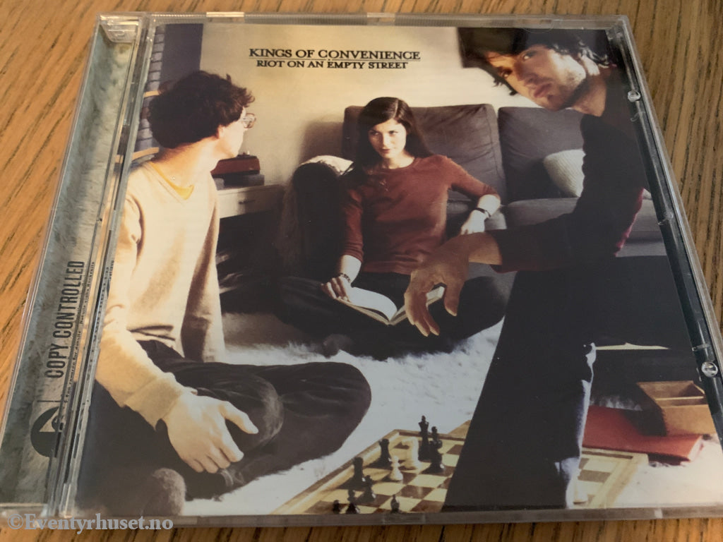 Kings Of Convenience. Riot On An Empty Street. 2004. CD. CD