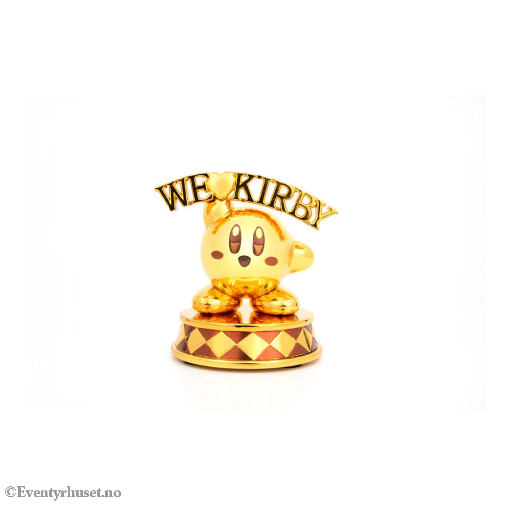 Kirby DieCast Statue We Love Kirby Gold Edition 10 cm Collectibles