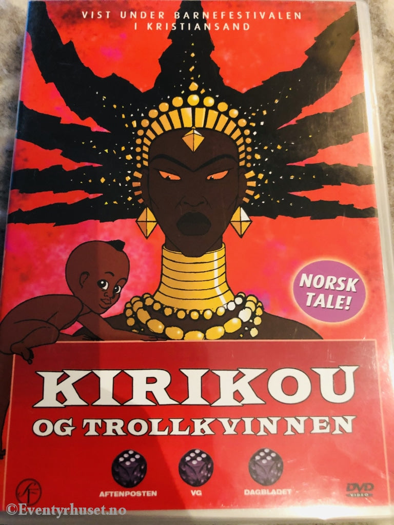 Kirikou Og Trollkvinnen. 1998. Dvd. Dvd
